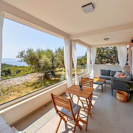 Studio Vesna With A Terrace And Sea View Rabac Kültér fotó